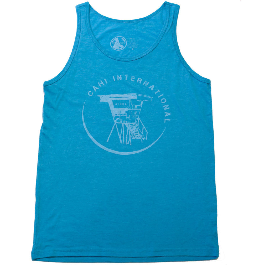 Lifeguard Tank in Aqua