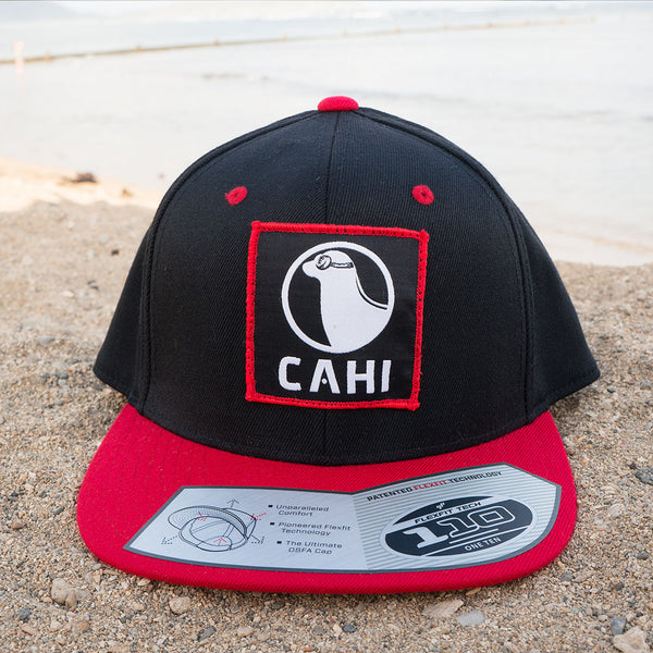 CAHI RED PATCH SNAPBACK HAT